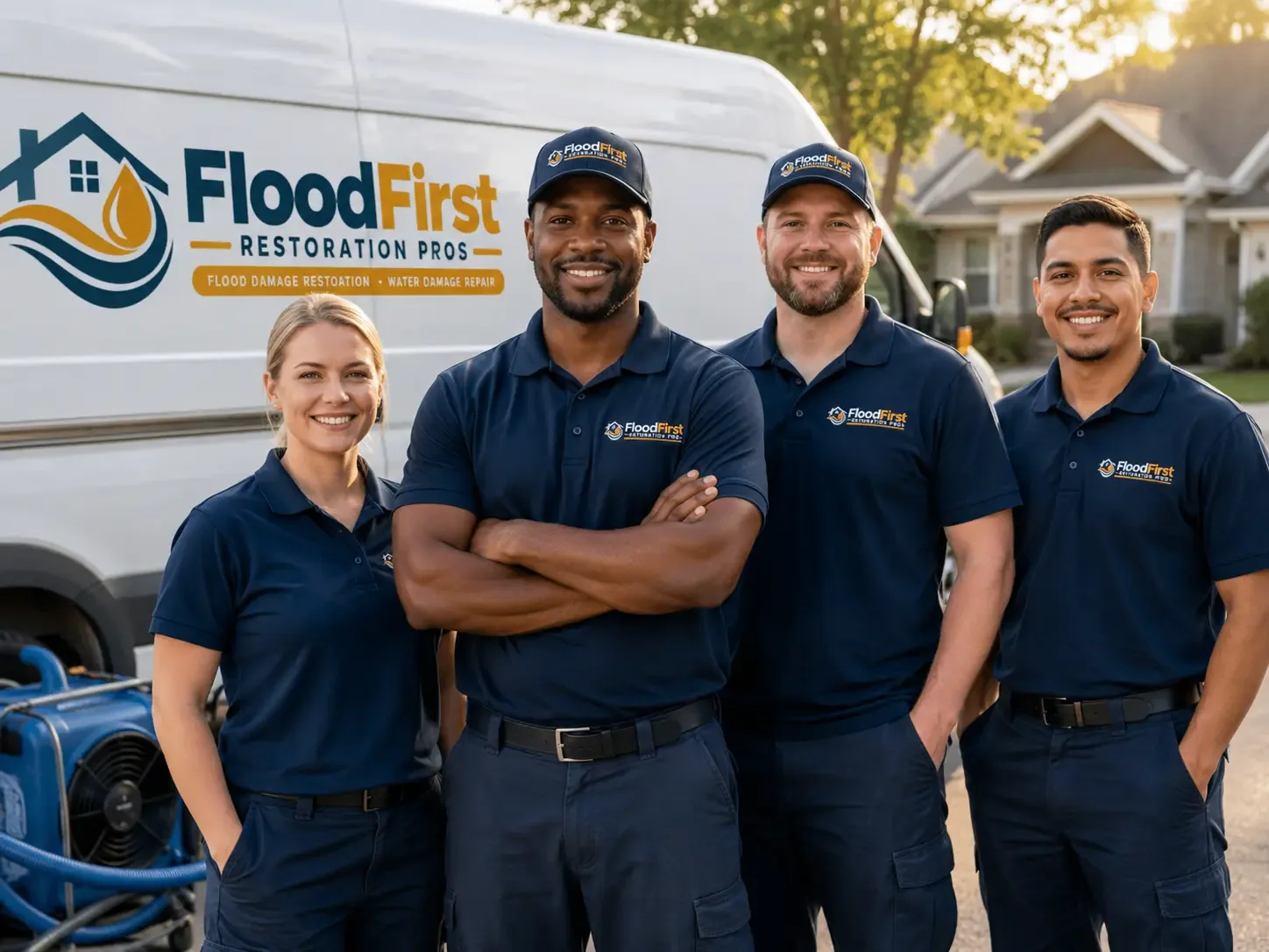 Flood Damage Restoration company in Campus, IL